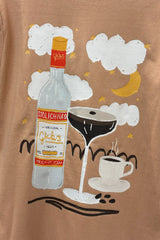 ESPRESSO MARTINI LOOSE FIT T-SHIRT
